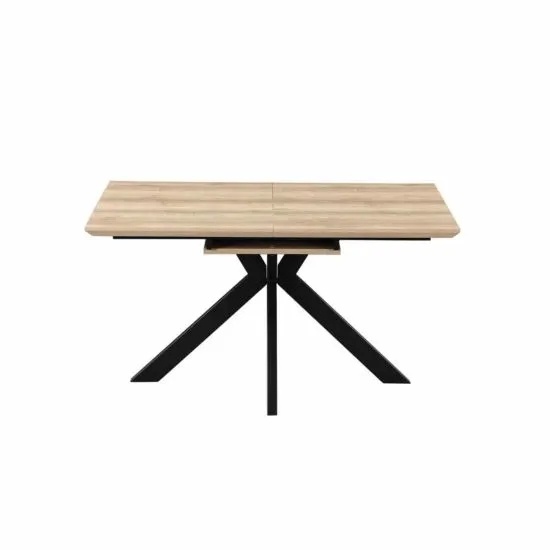 Phoenix Extending Table 140cm/180cm - Light Walnut - image 1