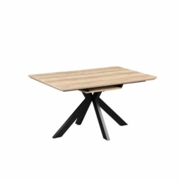 Phoenix Extending Table 140cm/180cm - Light Walnut - thumbnail 5
