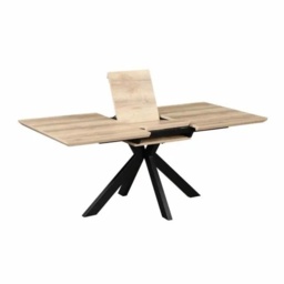 Phoenix Extending Table 140cm/180cm - Light Walnut - thumbnail 2