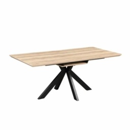 Phoenix Extending Table 140cm/180cm - Light Walnut - thumbnail 3
