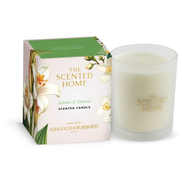 Ashleigh and Burwood Scented Home Jasmine and Tuberose Candle - 170g - image 1