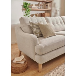 Reya Extra Large 4 Seater Sofa in Fabric - Fabric Grade B - thumbnail 3