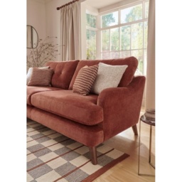 Reya Extra Large 4 Seater Sofa in Fabric - Fabric Grade B - thumbnail 2