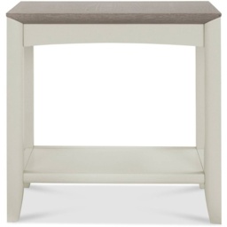 Brampton Grey Rectangular Side Table - thumbnail 2