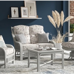 Daro Heathfield Grey Wash 2 Seater Lounging Sofa - Fabric Grade C