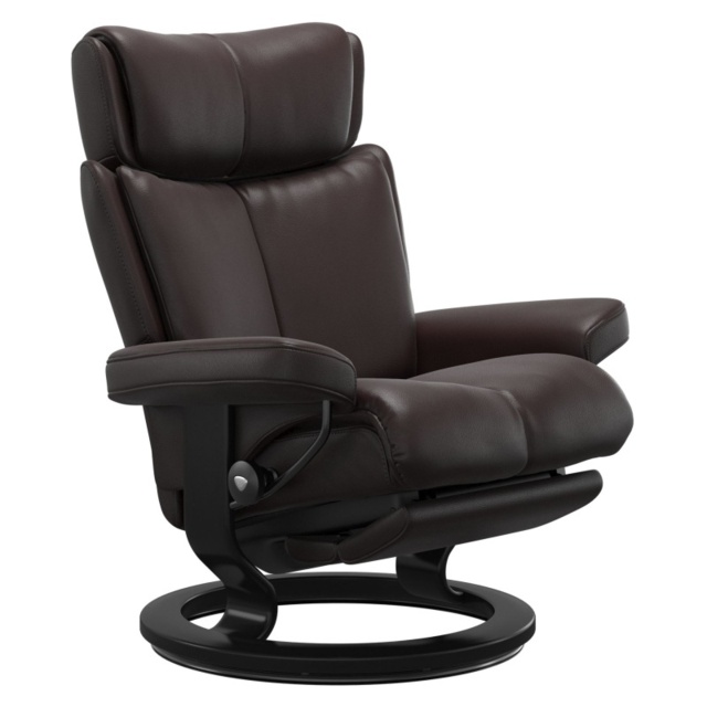 Stressless Magic Power Dual Motor Recliner Chair - Large - Paloma Leather - image 1