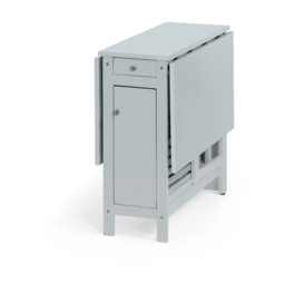 Julian Bowen Savoy Dining Set - Light Grey - thumbnail 2