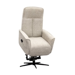 G Plan Odense Elevate Chair with Headrest - Leather Grade L - Black Base - Yes - thumbnail 4