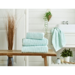 The Lyndon Company Wentworth 100 Cotton Towels - Eggshell - Hand Towel - thumbnail 1