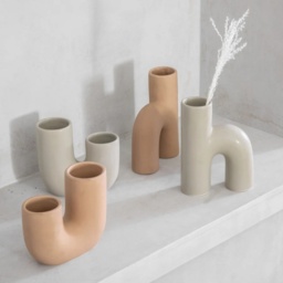 Tova Vase - Grey - thumbnail 3