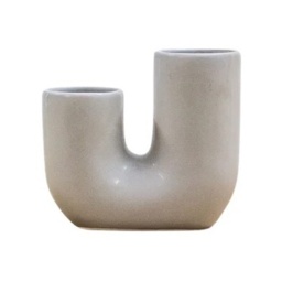 Tova Vase - Grey - thumbnail 1