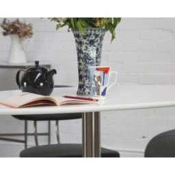 HND Helsinki Oval Dining Table - 160cm x 90cm - Glass - thumbnail 2