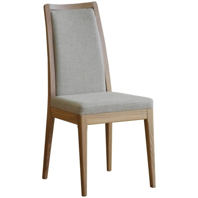 Ercol Romana Padded Back Dining Chair - Fabric - Grade C - image 1