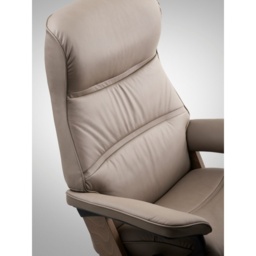 Stressless Philip Chair With Cross Base - Large - Paloma Leather - With Footstool - thumbnail 3