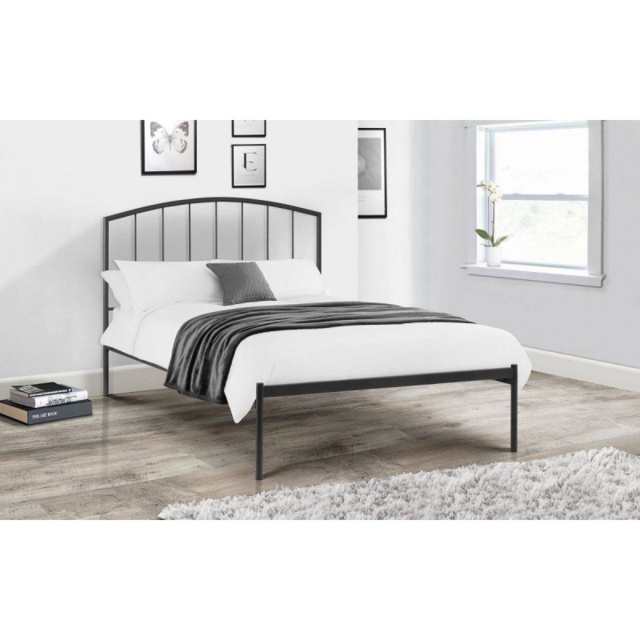 Julian Bowen Onyx Steel Bed - Single - image 1