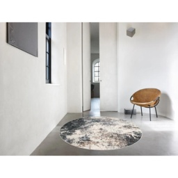 Mastercraft 063-0395/7656 Galleria Round Rug - Blue - 200cm Circle - thumbnail 4