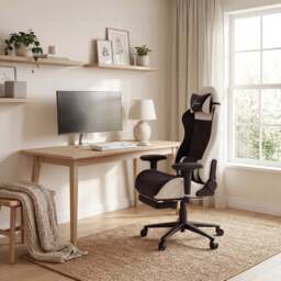 Xstriker Velvet Gaming Chair with Footrest – Wide Ergonomic Chair - thumbnail 2