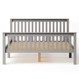 Wooden Double Bed Frame - thumbnail 3