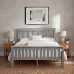 Wooden Double Bed Frame - thumbnail 5