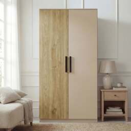 Blythe 3 Piece Bedroom Set - Oak Cashmere Wardrobe & Drawers - thumbnail 2