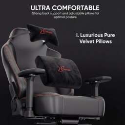 Xstriker Gaming Chair with Thick Seat Computer Home Office Chair - thumbnail 4