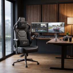 Xstriker High Back Ergonomic Gaming Chair with Lumbar Support - thumbnail 2