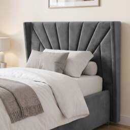 Velvet Ottoman Storage Bed - Sunrise Ottoman Bed Frame - thumbnail 5
