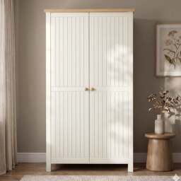 Linra Painted 3 Piece Bedroom Set - Oak Top - thumbnail 3