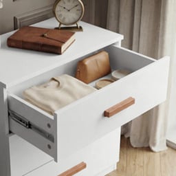 Blythe 3 Drawer Chest - Small Chest of Drawers - thumbnail 6