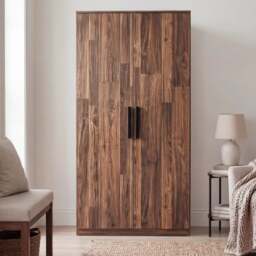 Blythe 3 Piece Bedroom Set - Dark Bronx Wardrobe & Drawers - thumbnail 2
