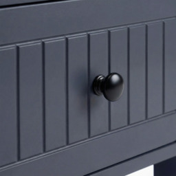 Linra Blue Painted Large 6 Chest of Drawers - Bedroom Dresser - thumbnail 6
