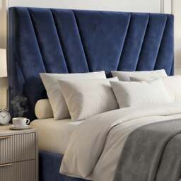 Vellure Velvet Ottoman Storage Bed Frame Double & King - thumbnail 4
