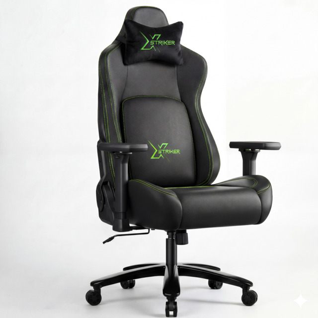 Ergonomic Gaming Chair with Headrest and Lumbar Support - image 1
