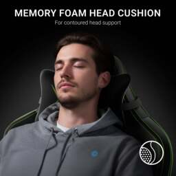 Ergonomic Gaming Chair with Headrest and Lumbar Support - thumbnail 6