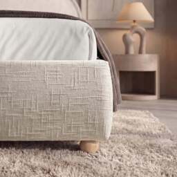 Embracea Upholstered Bed Frame Tall Headboard - thumbnail 5