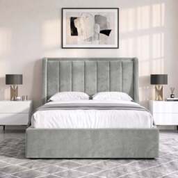 Winged Ottoman Storage Bed Frame - thumbnail 2