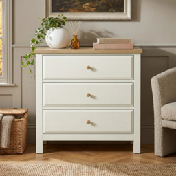 Haven Painted 4 Piece Bedroom Furniture Set - Oak Top - thumbnail 3