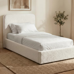 Sofna Boucle Ottoman Storage Bed Frame - Single (3ft)