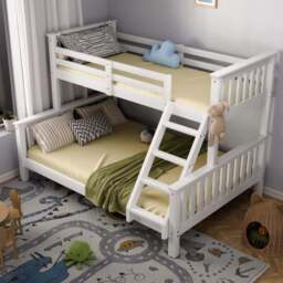 Triple Bunk Bed - Double Bunk Beds for Kids & Adults - thumbnail 3