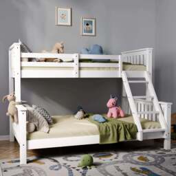 Triple Bunk Bed - Double Bunk Beds for Kids & Adults - thumbnail 2