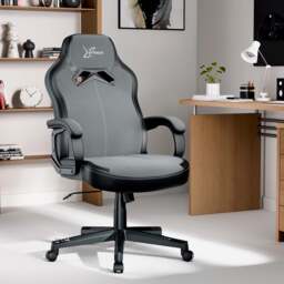 Xstriker Ergonomic Small Gaming Chair with Lumbar Support - Grey