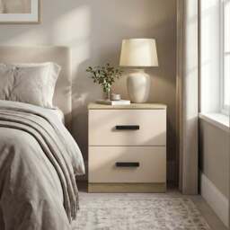 Blythe 3 Piece Bedroom Set - Oak Cashmere, Wardrobe & Drawers - thumbnail 4