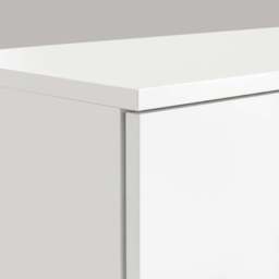 Blythe 3 Door Wardrobe with Adjustable Shelves and Hanging Rail - thumbnail 6