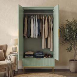 Flutrina Painted 3 Piece Bedroom Furniture Set - thumbnail 6