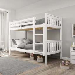 Solid Wood Detachable Double Bunk Bed - thumbnail 2