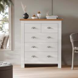 Shaker 4 Piece Bedroom Set - Wardrobe, Chest of Drawers  & Bedside - thumbnail 3