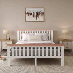King Size Wooden Bed Frame - thumbnail 2