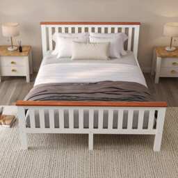 King Size Wooden Bed Frame - thumbnail 3
