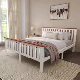 King Size Wooden Bed Frame - thumbnail 1