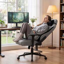 Xstriker Ergonomic Gaming Chair with Headrest - thumbnail 2